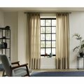 Kd Mueble 63 in. Smoke Intensions Single Curtain Rod Kit, Grey KD3034570